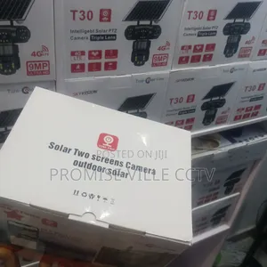 Solar Dual Screen Camera