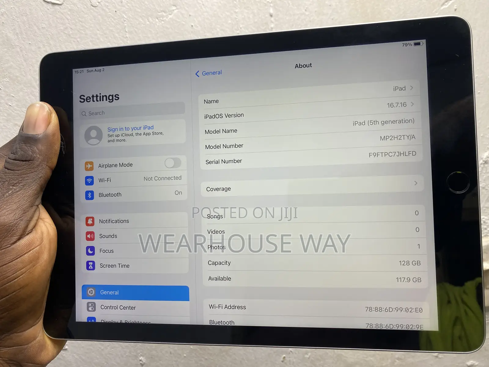 Apple iPad 9.7 128 GB Silver