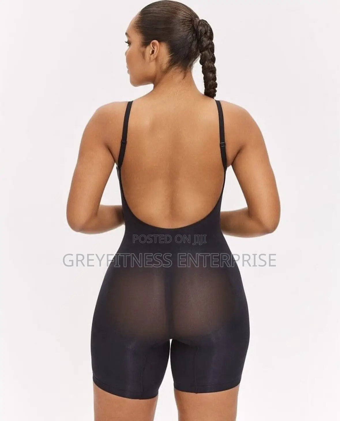 Tummy Control Open Back Bodysuit