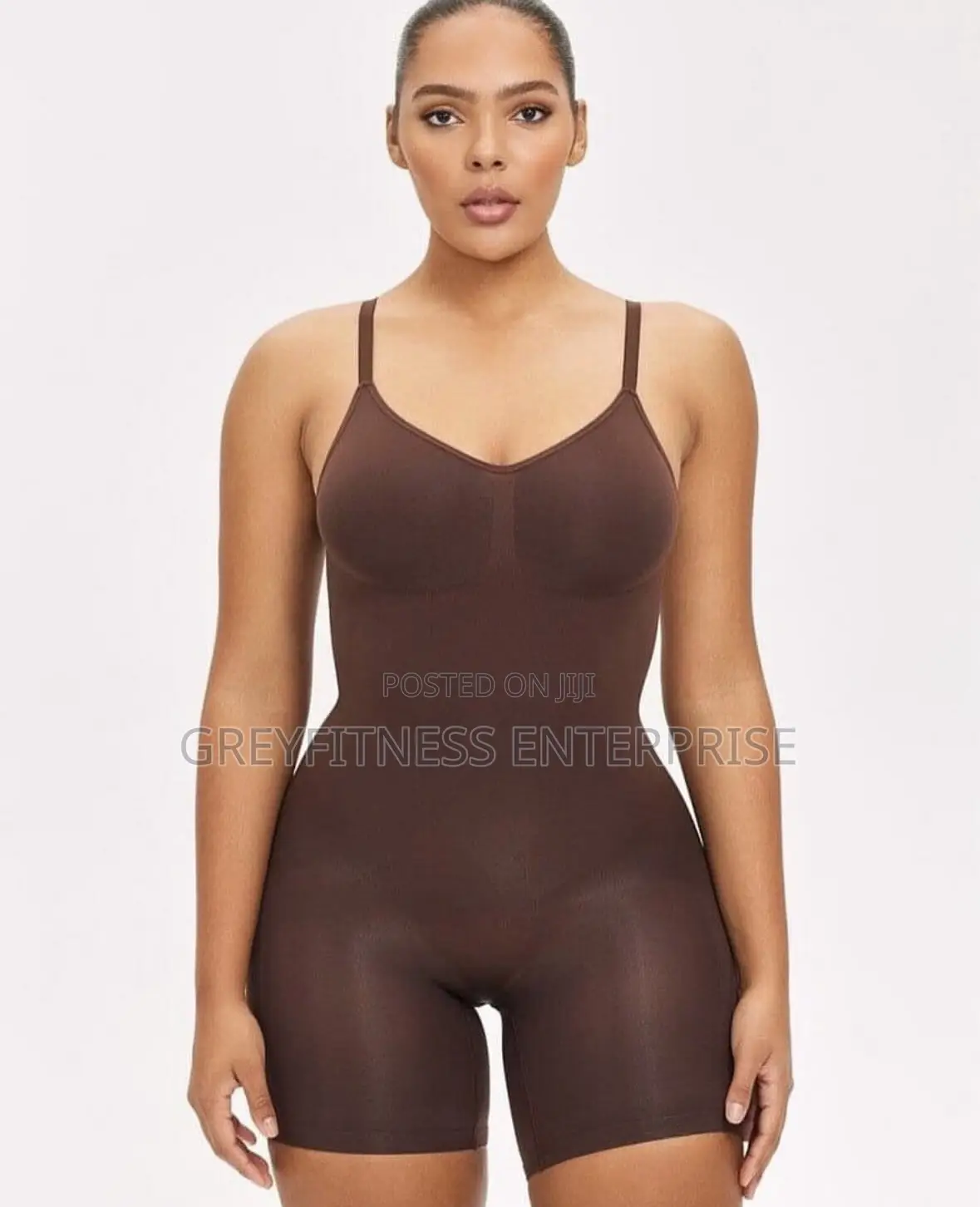 Tummy Control Open Back Bodysuit