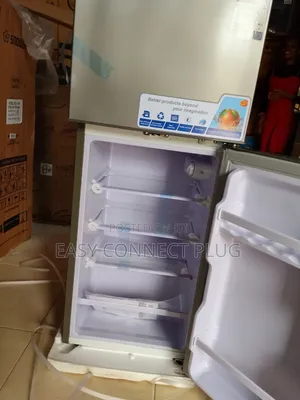 Original Silver 120L Snowsea Refrigerator, Double Door.