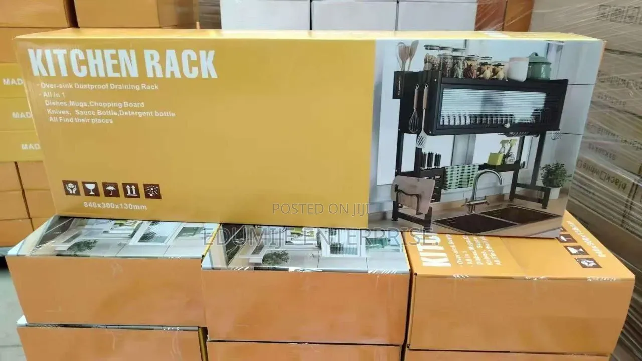 Single Layer Over the Sink Plate Rack