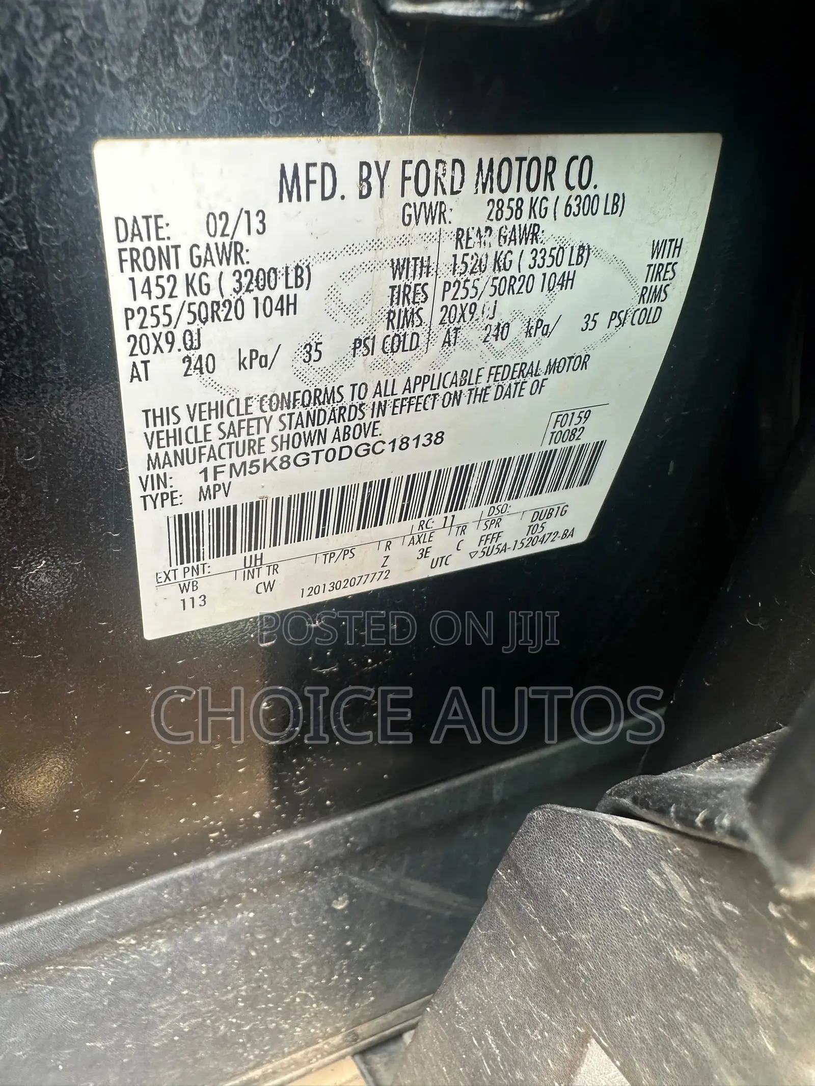 Ford Explorer 2013 Black