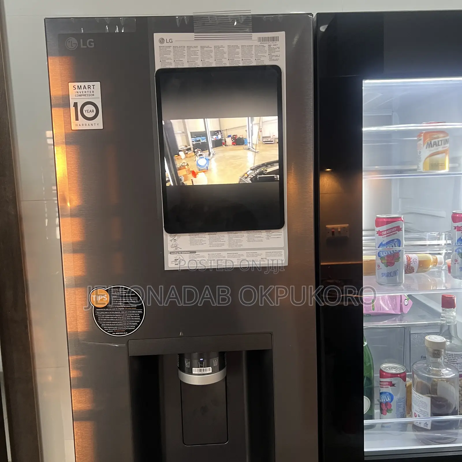 LG Knock Knock 4 Door Fridge