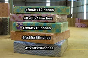 6ftx7ft X12 (14,16,18, 20 ) Semi Orthopaedic Mattress. Diffrn. Prices