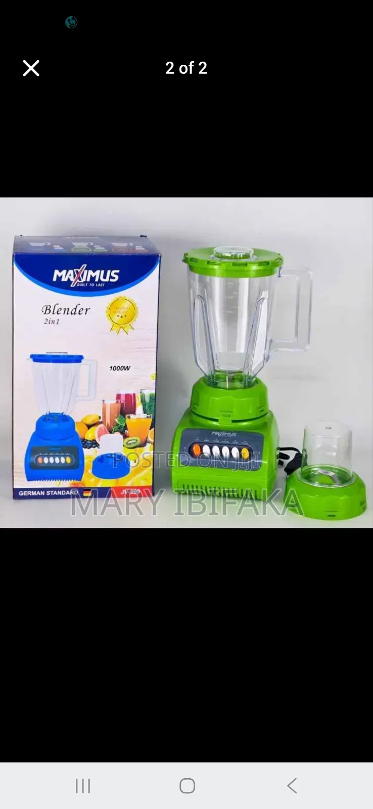 Inverter Friendly Blender