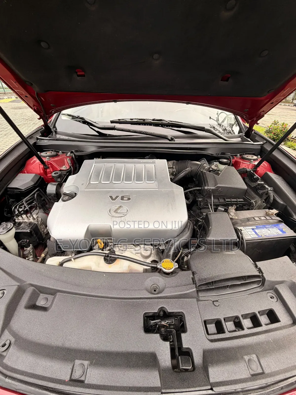 Lexus ES 2013 Red