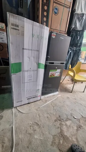 Brand New Tamashi 128L Double Door Refrigerator Energy Saving 1year