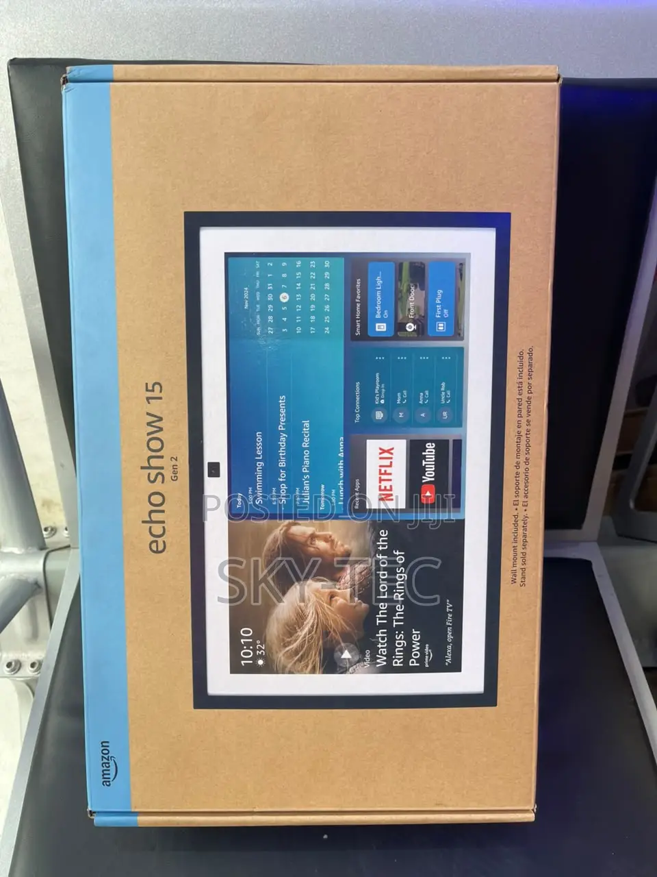 Original Amazon Echo Show15 Alexa VOICE COMMAND 2ND GEN
