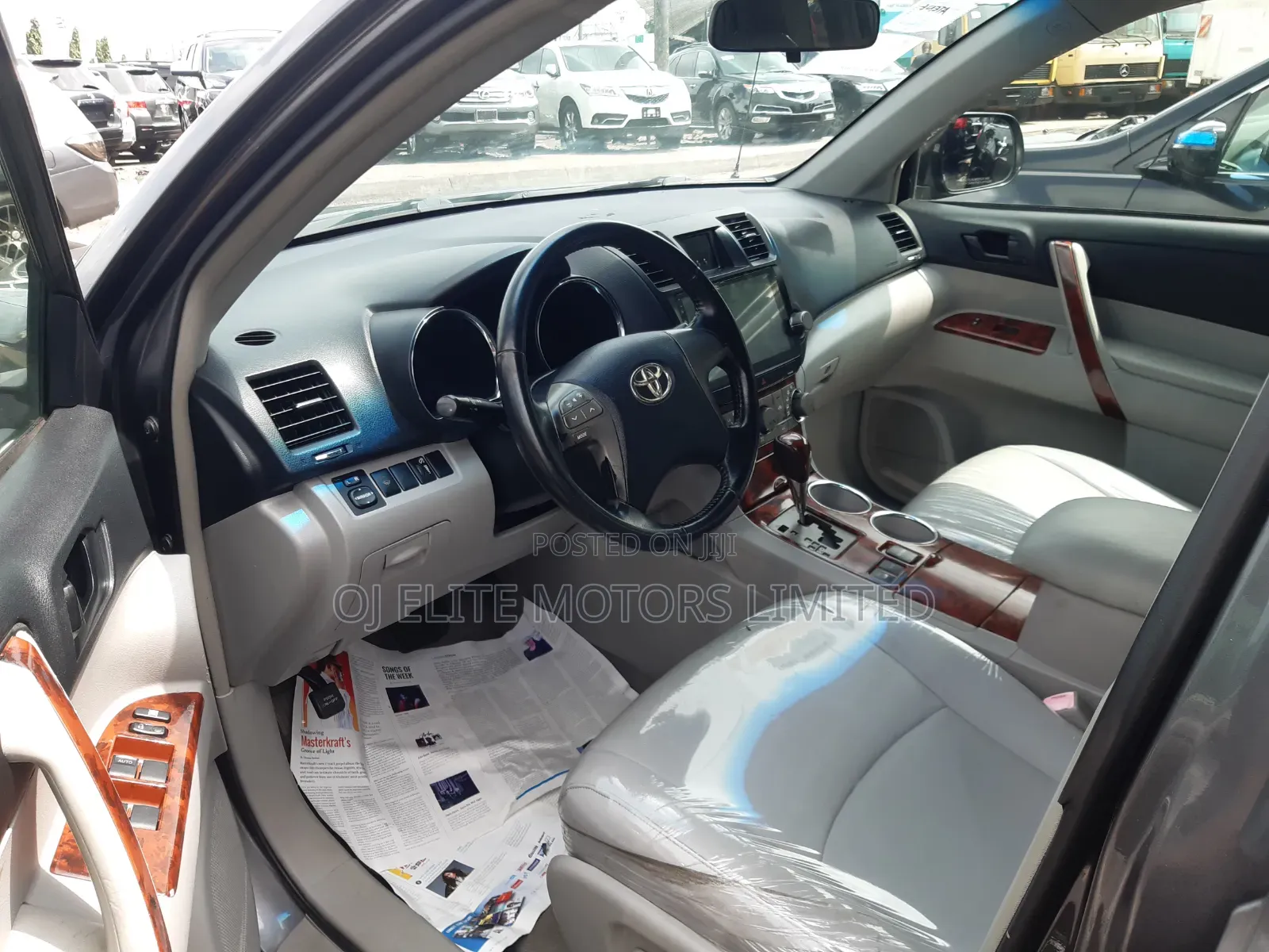 Toyota Highlander 2010 Gray