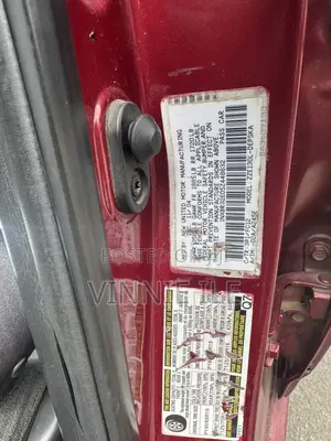 Toyota Corolla LE 2005 Red