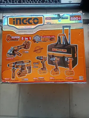 Ingo 5 in 1 Cordless Industrial Combo Kit