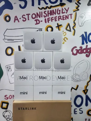 New Desktop Computer Apple Mac Mini M4 16GB Apple M4 SSD 256GB