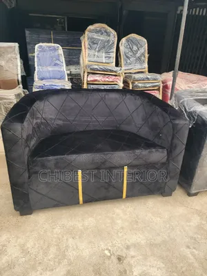 Double Seater Upholstery Padded Couch.