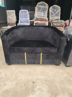 Double Seater Upholstery Padded Couch.