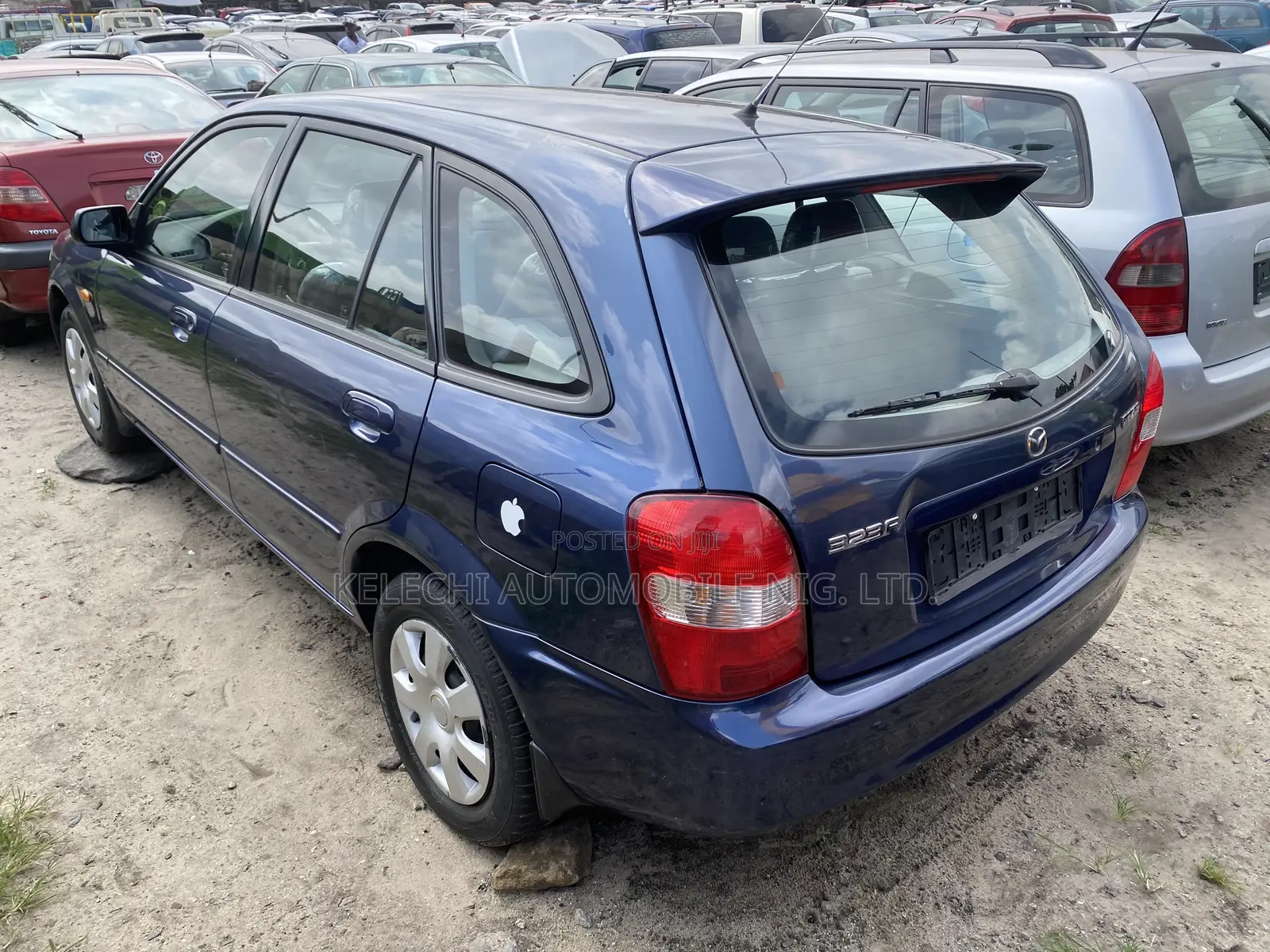 Mazda 323 2004 Blue