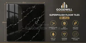 60x60 Superpolish Floor Tiles Goodwill