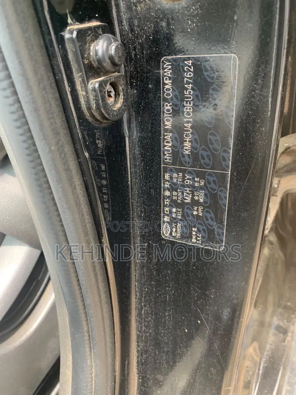 Hyundai Accent SE 2012 Black
