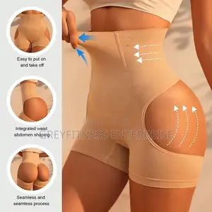 High Waisted Butt Lifting Tummy Slimming Tight With Fishbones