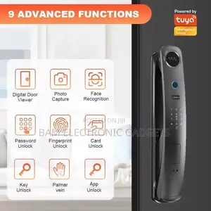 Tuya Smart Door Lock With Fingerprint Face ID