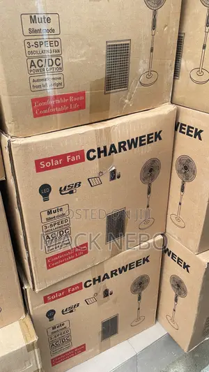 Original Solar Rechargeable Fan