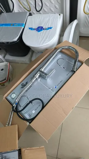 High Grade Kitchen Pull Out Sink Mixer Tap in Chrome,