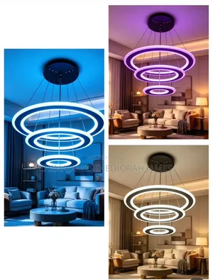 Home Decoration Modern Lights Living Room Hotel Round Hanging Chandeli