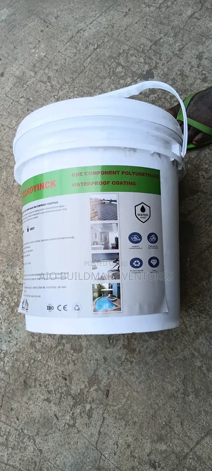 Waterproof Coating for Soaked Wall or Leaking Decking