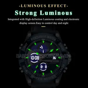 Poedagar Leather Watch