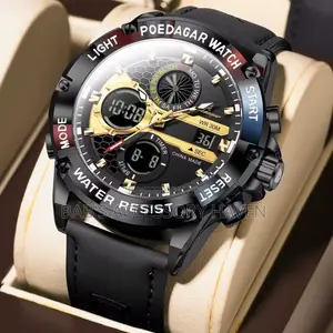 Poedagar Leather Watch