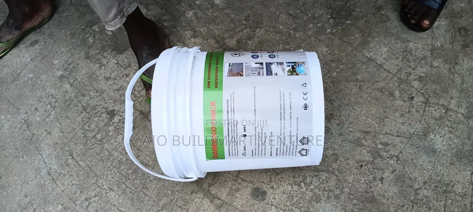 Waterproof Coating for Soaked Wall or Leaking Decking