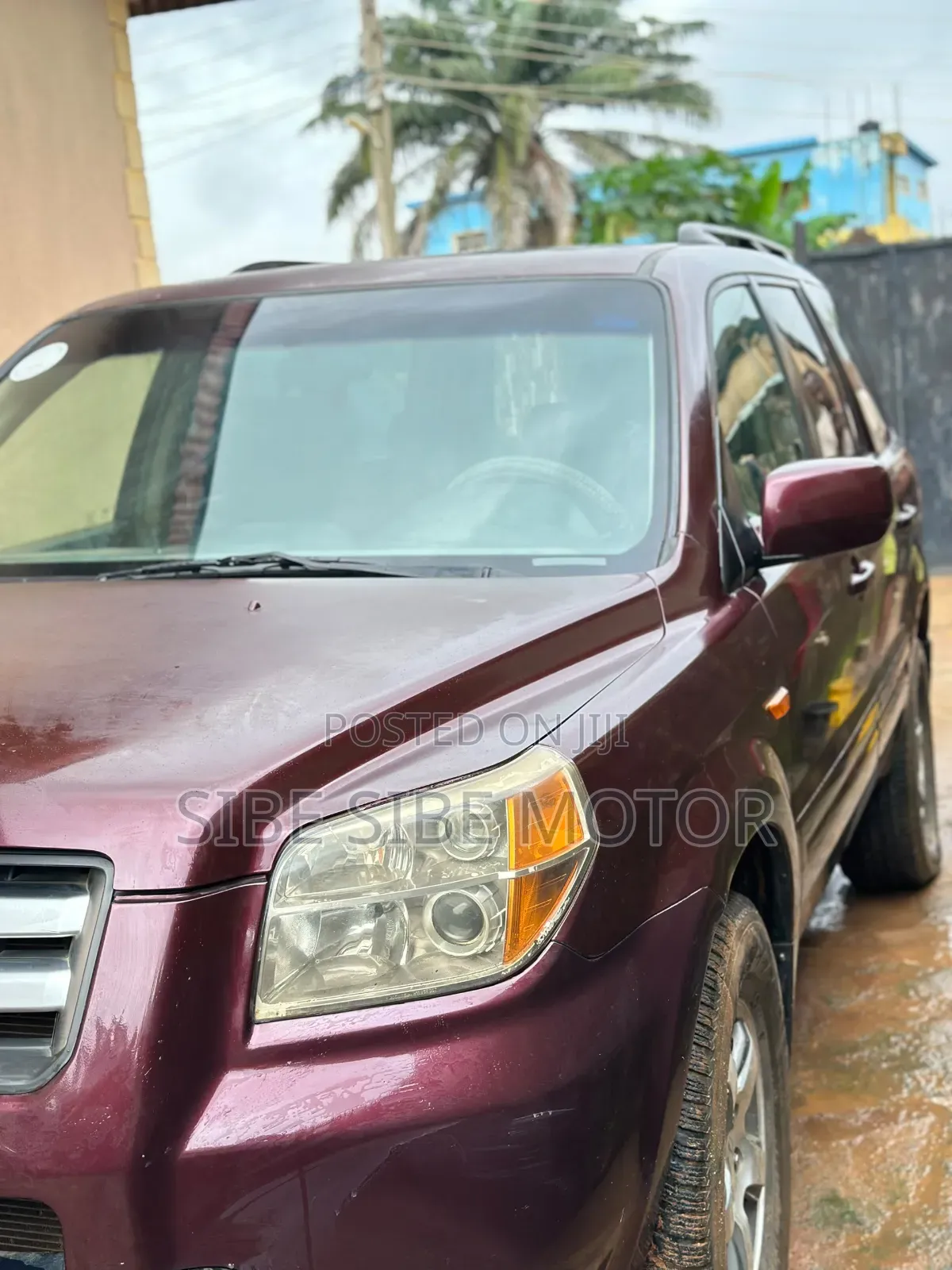 Honda Pilot 2007 Burgundy