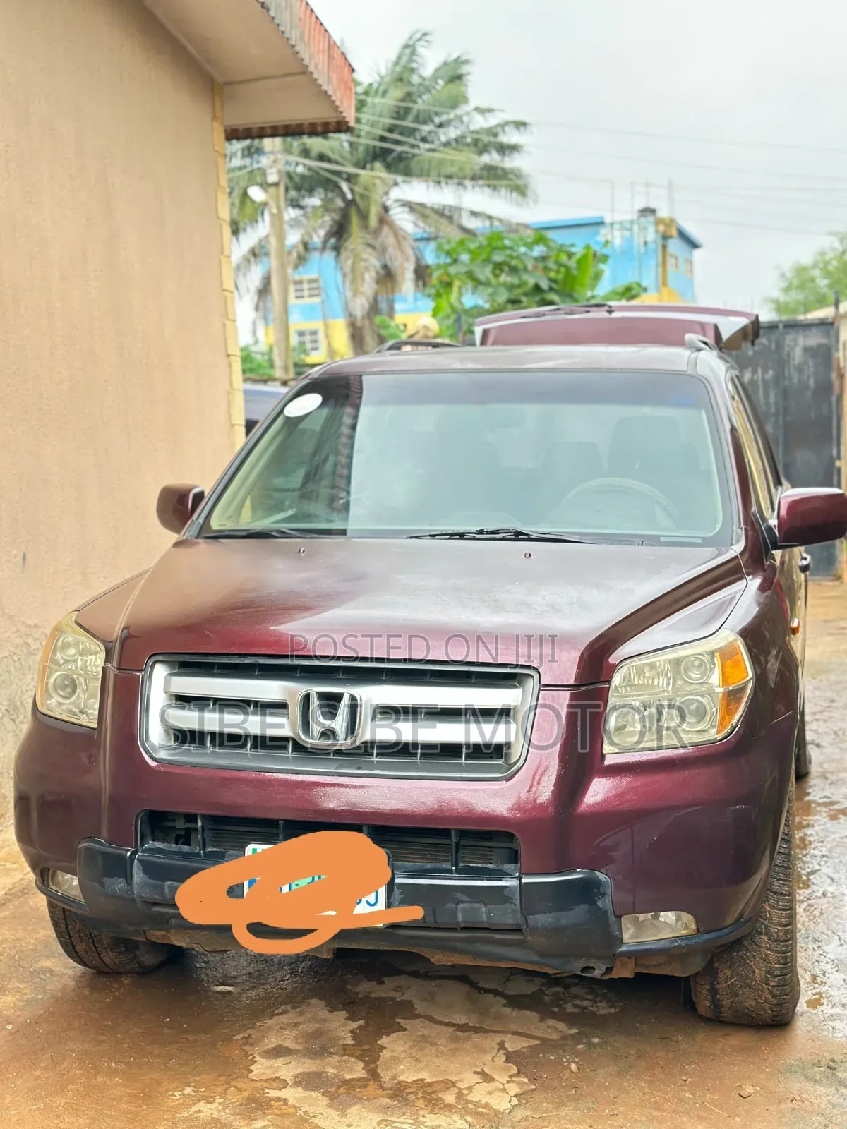 Honda Pilot 2007 Burgundy