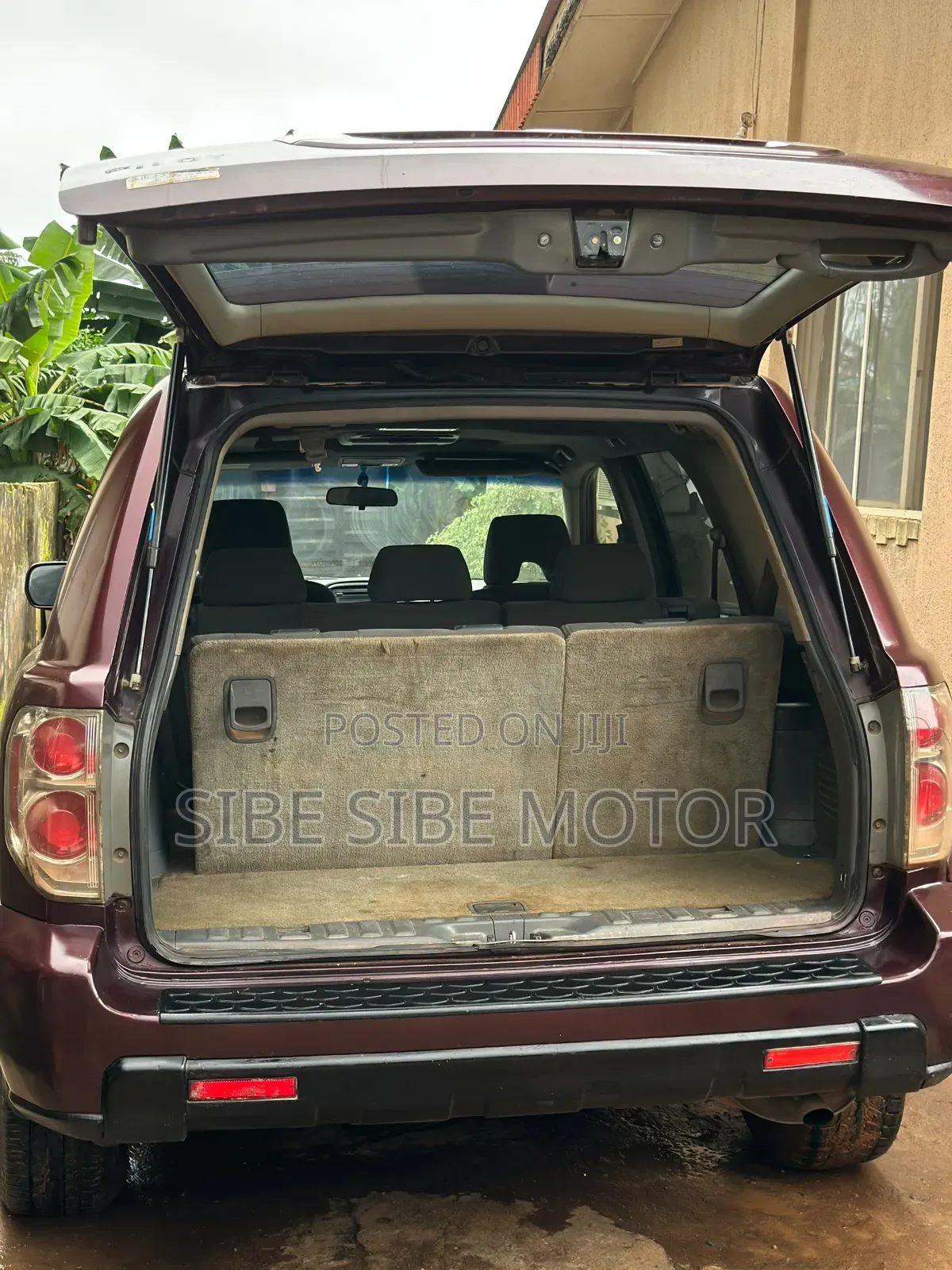Honda Pilot 2007 Burgundy