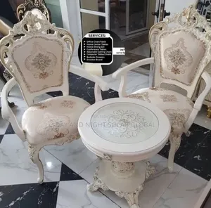 2 Sitters Royal Chairs and 1 Table