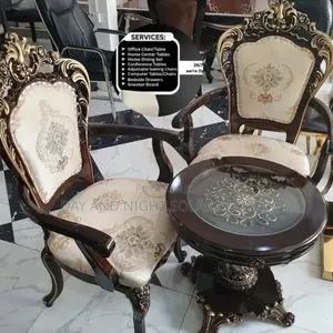2 Sitters Royal Chairs and 1 Table