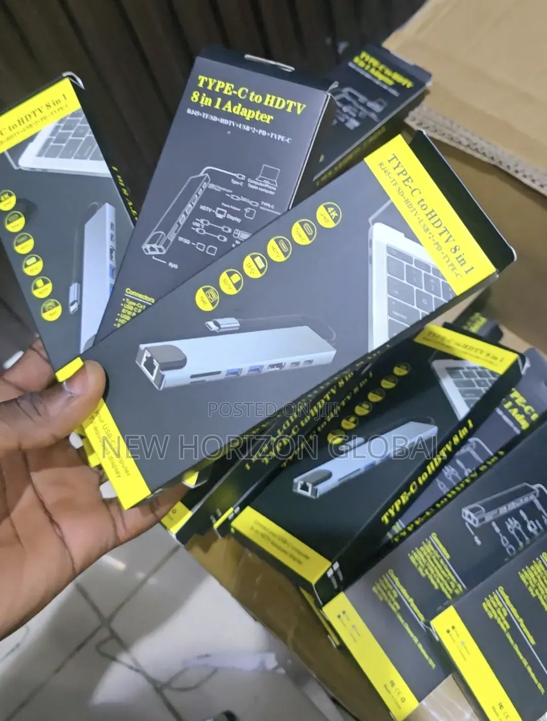 Type C to HDTV 8 in 1Adapter