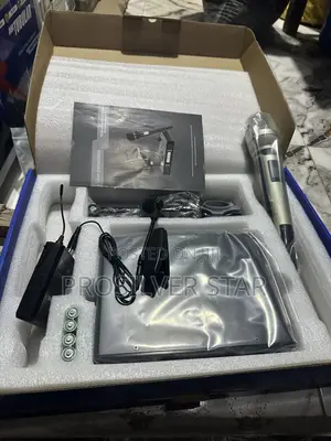 Professional Dual-Channel UHF Wireless Microphone System