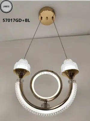Double Circle Simple Chandelier