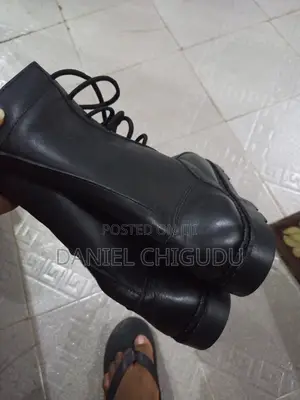 Black Original Combat Boot