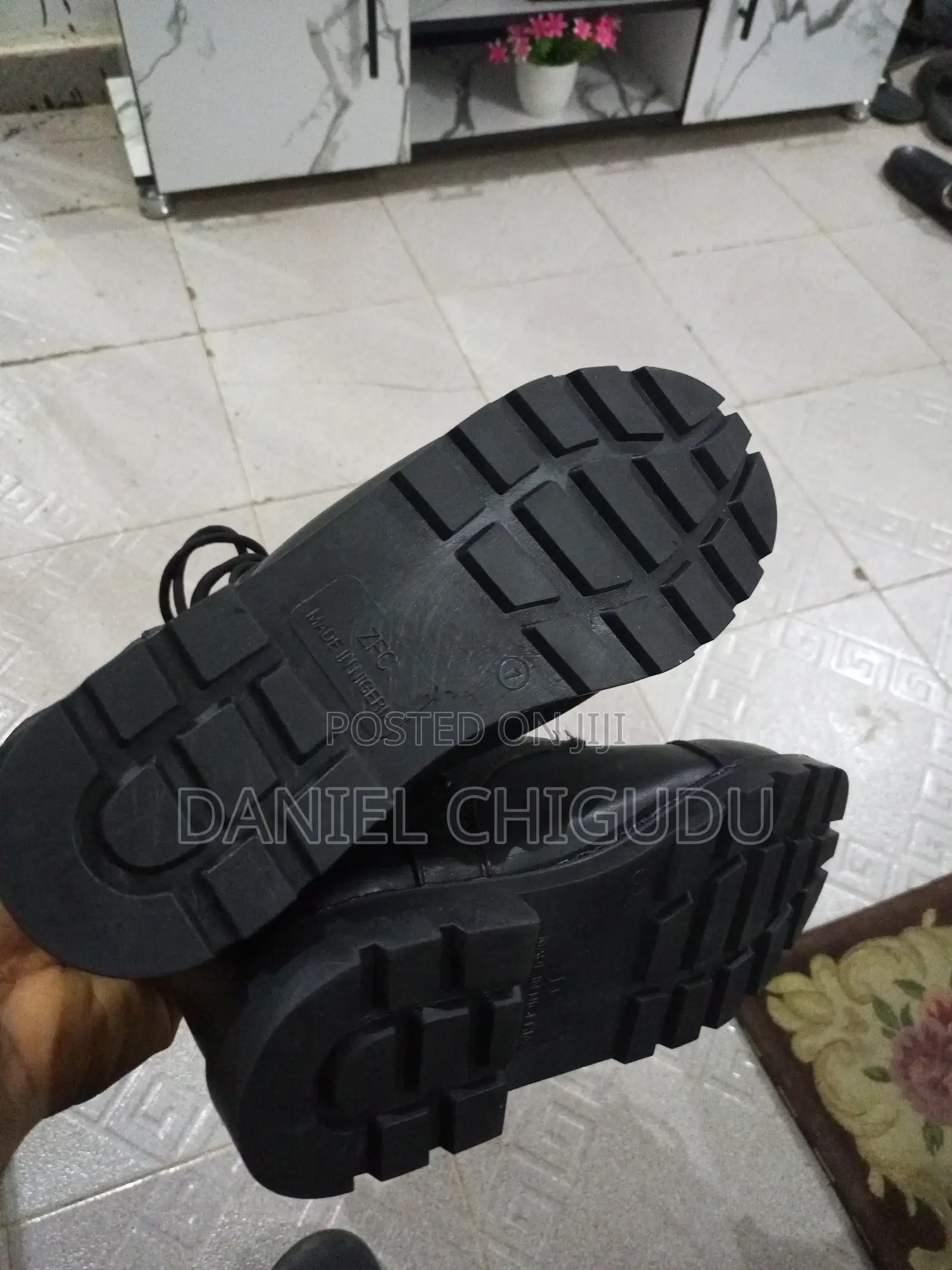 Black Original Combat Boot