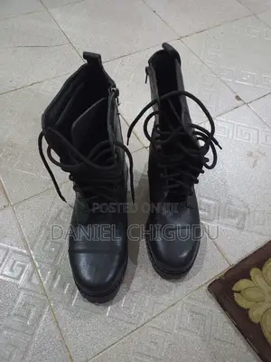 Black Original Combat Boot