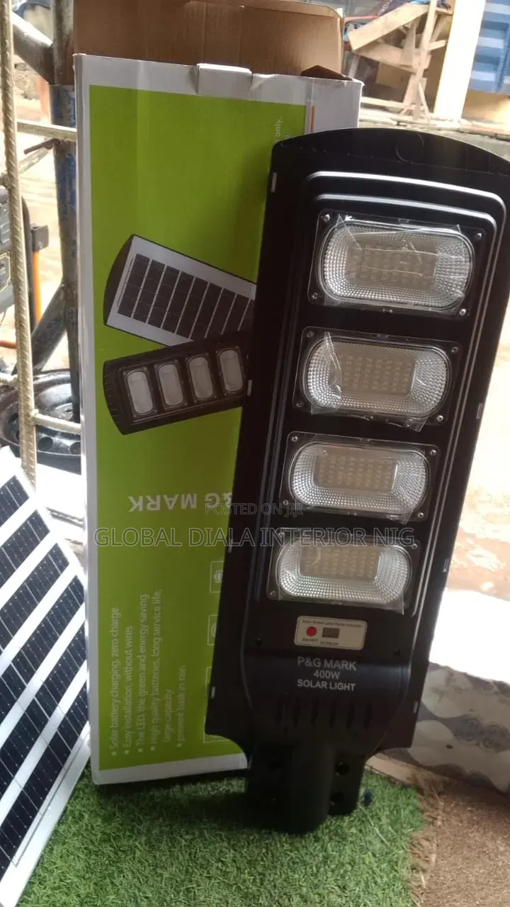 400 Watts P G MARK Solar Street Lights