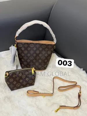 Cute 2in1 Shoulder and Cross Body Bucket Bag