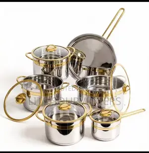 11pcs Stainless Steel Pot Set