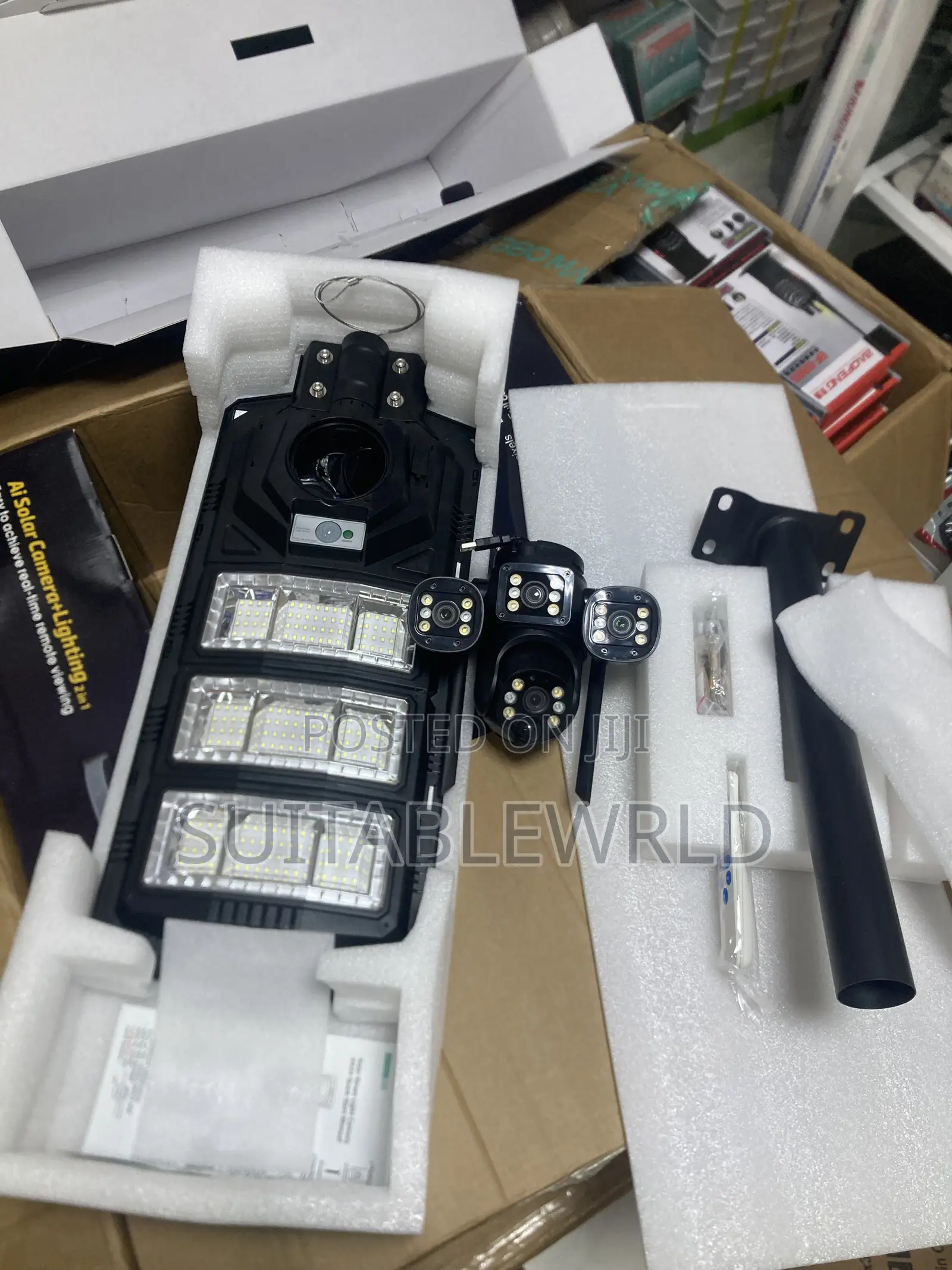 Real 3lens Streetlight Camera V380pro