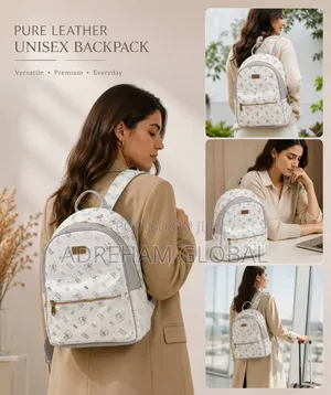Quality Pure Leather Fancy Backpack Bag