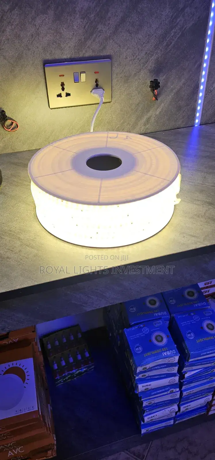 Very Bright, Warm White Rope Light