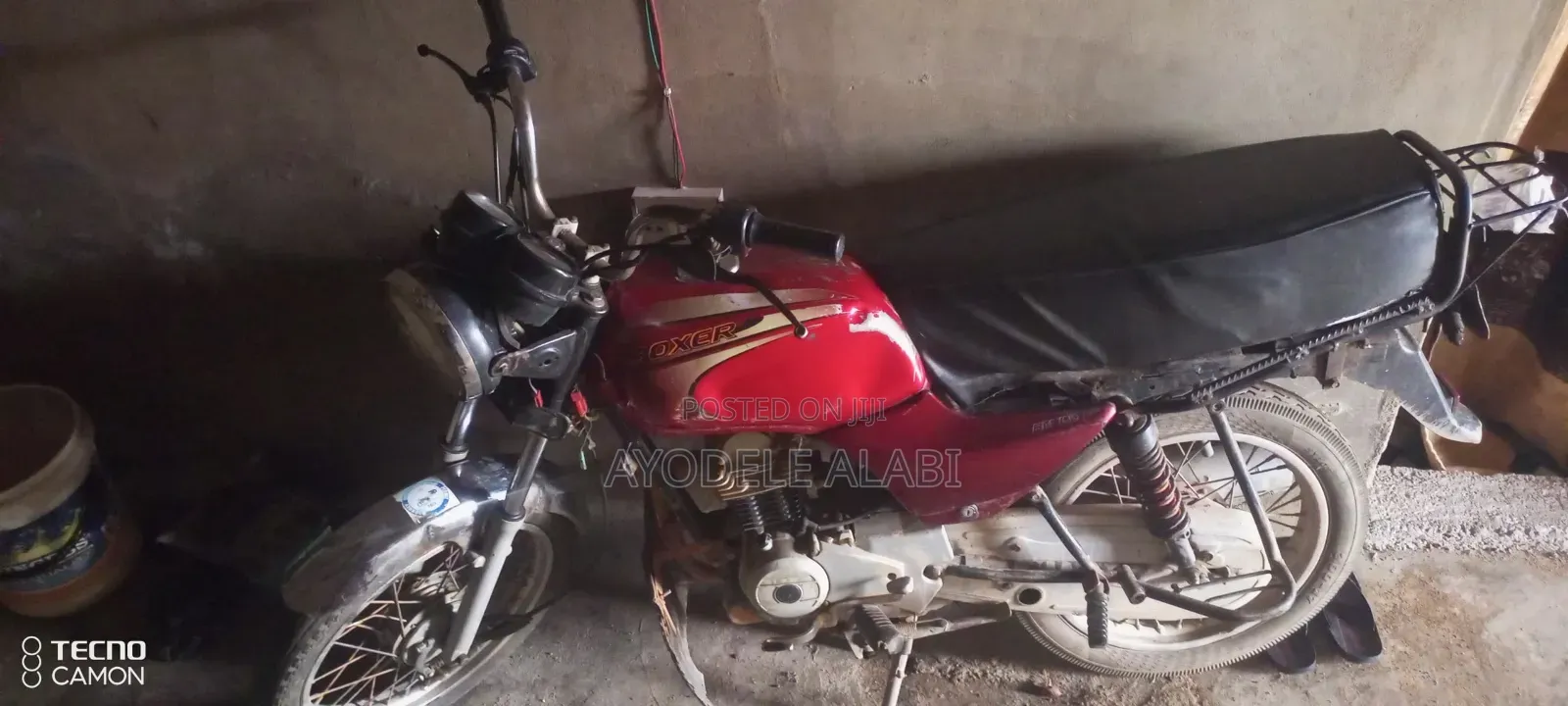 Bajaj Boxer 2021 Red