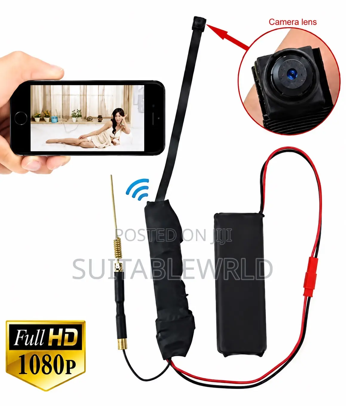 Spy Wi-Fi Rope Camera Spy Camera